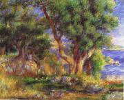Pierre Renoir Landscape on the Coast near Menton oil painting
